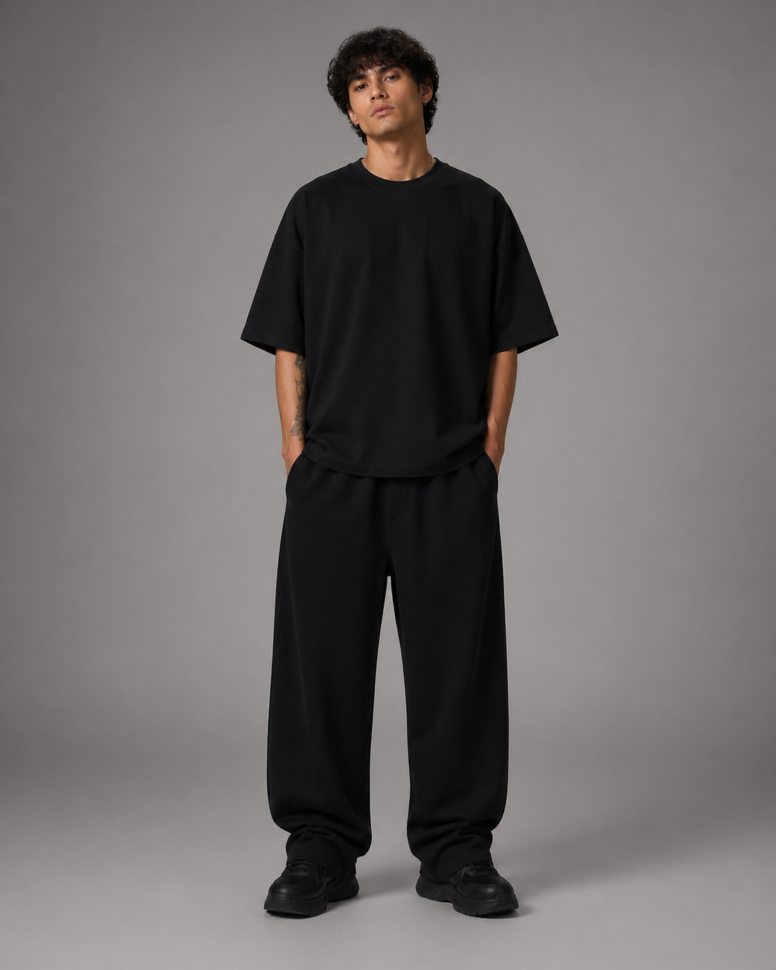 French Terry Oversized T-Shirt